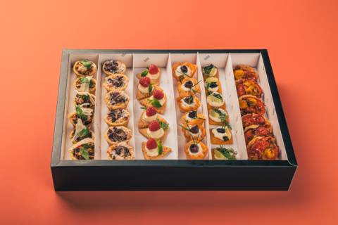 Large Savory Canapes Box