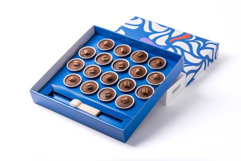 Mini Kinder Molten Cake