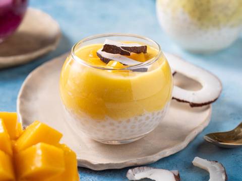 Coconut Mango Sago