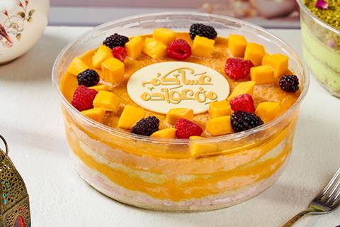 جيلاتو المانجو والفراولة