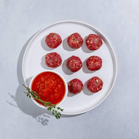 Meat Balls with Sauce