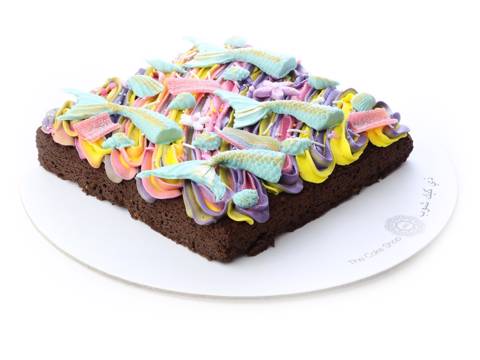 Mermaid Brownies