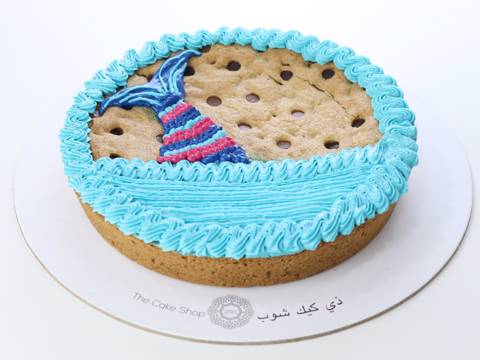 Mermaid Cookie Cake