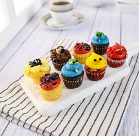 Mini Animal Cupcakes