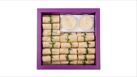 Mini Chicken Caesar Rolls Box