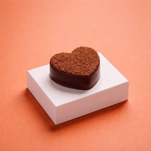 ZO's Mini Heart Chocolate Cheesecake