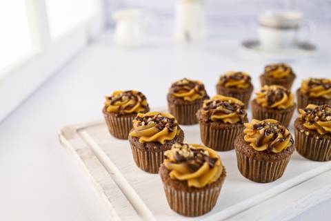 Mini German Cupcakes