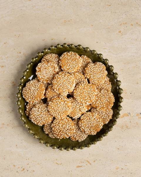 Mini Sesame Tahini Cookies