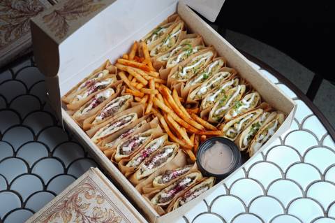 Mini Shawarma Sandwich Box