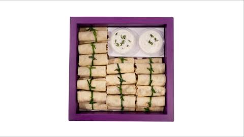 Mini Truffle Chicken Rolls Box