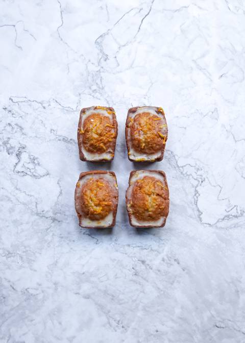 ميني كيك البرتقال