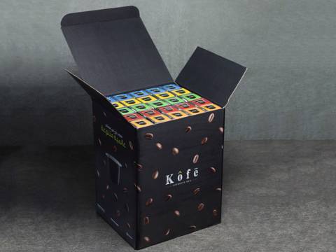 علبة هدايا كبسولات القهوة