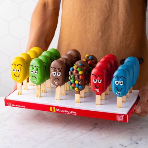 M&M Cake Stick -  24 Pieces