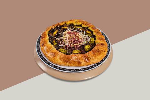 Mushroom & Leeks Galette