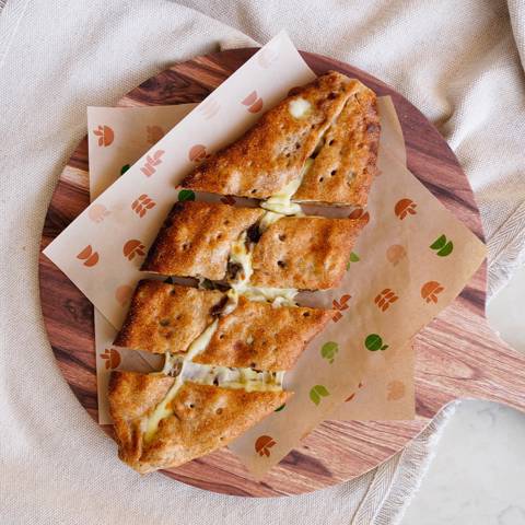 Mushroom & Olive Melt Fatira