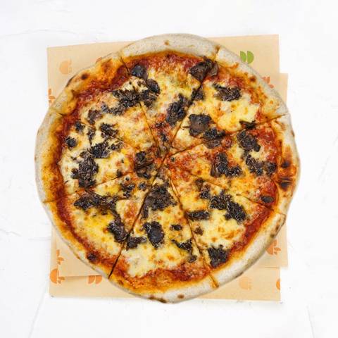 Mushroom Pizza - White Sourdough