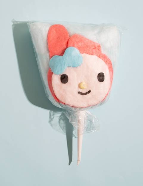 My Melody Spun Art Puff
