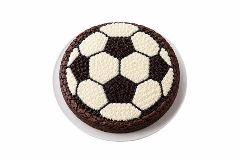 Soccer Brownie Cake