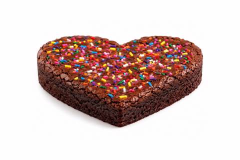 Sprinkles Brownie Cake
