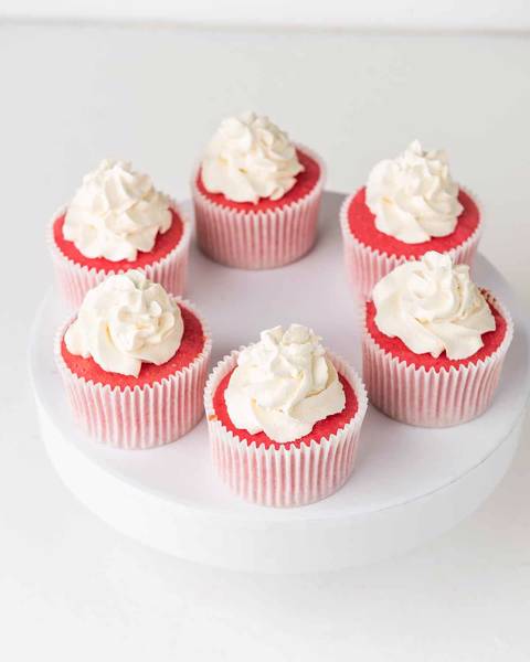 Pink Velvet Cupcake