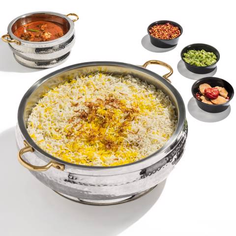 Okra Meat Stew with Rice