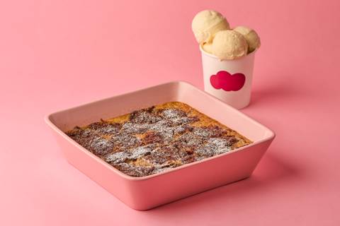Pain Au Chocolate Pudding