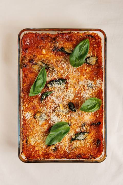 Parmigiana Eggplant Lasagna