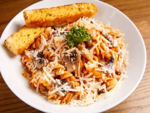 Pink Pasta Mushroom