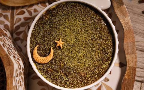Pistachio Arabic Coffee Tiramisu