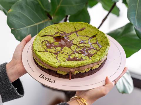 Pistachio Chocolate Cake