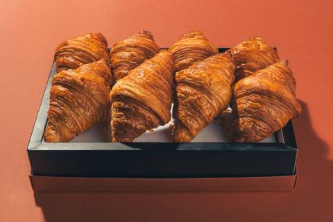 Plain Croissants Tray