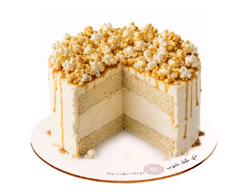Salted Caramel Ice Cream Cake