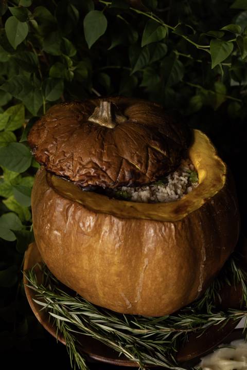 Pumpkin Lentil Rice