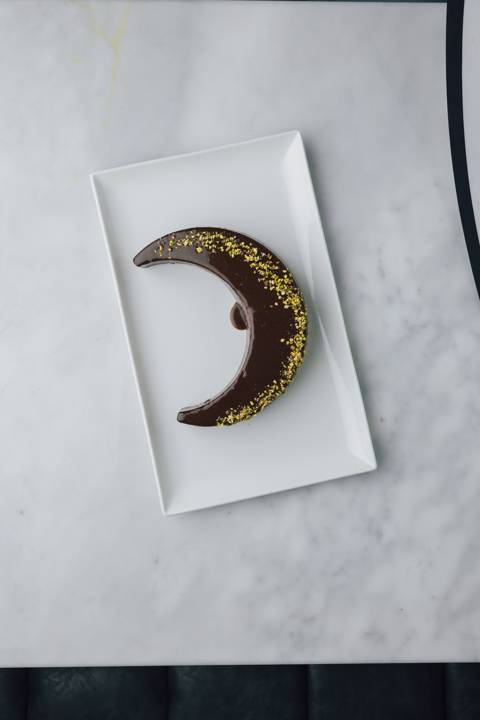 Cresent Date Cake