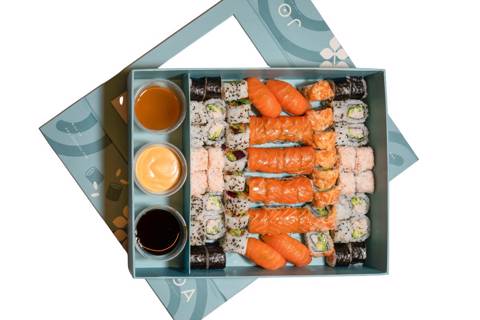 Raw Sushi Tray - 68 Pieces