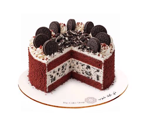 Red Velvet Ice Cream Cake