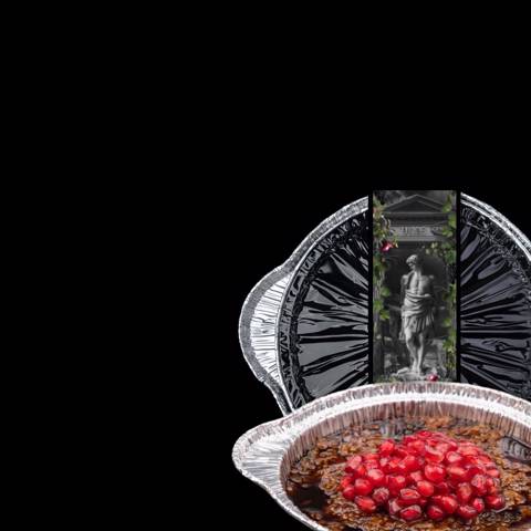 ريزوتو ورق عنب بدبس الرمان