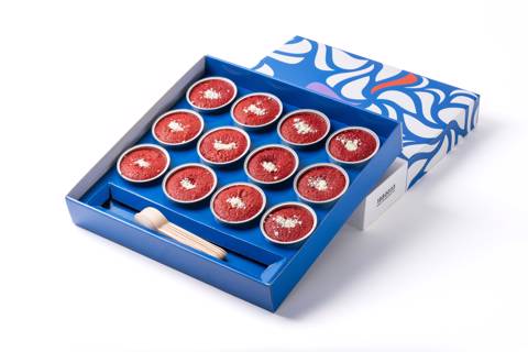 Red Velvet Molten Cake