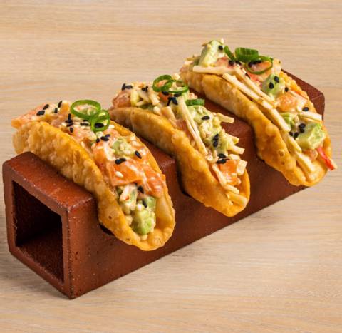 Salmon Tacos