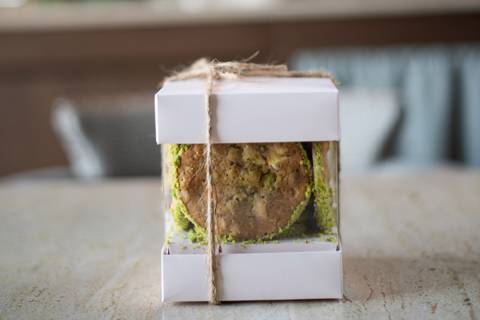Salted Honey & Pistachio Cookies