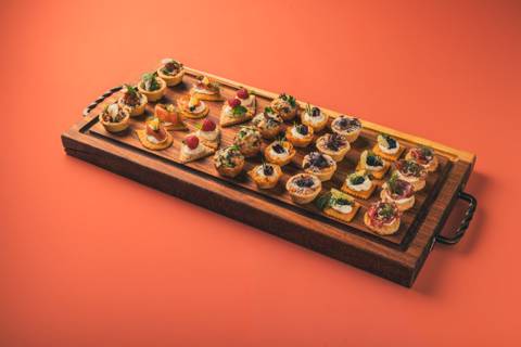 Mix Savory Canapes Board