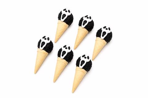 Scream Cone Cupcakes