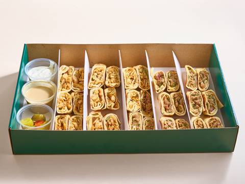 Shawarma Wraps Box