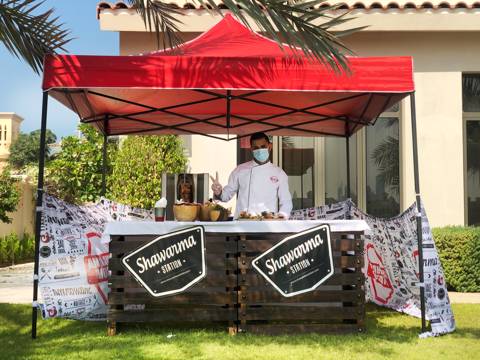 Beef Shawarma Station for 30 Persons