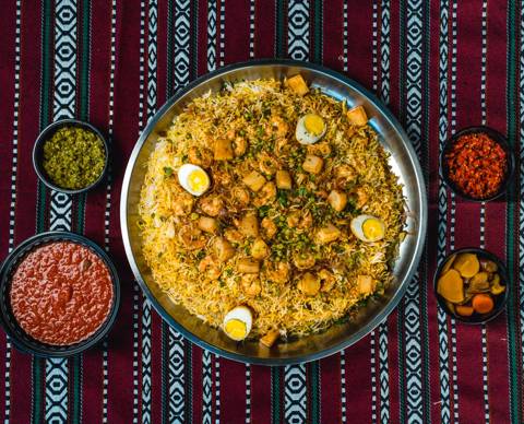 برياني روبيان