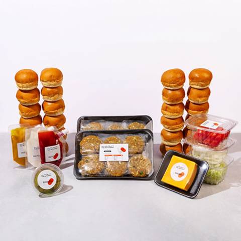 Slider Chicken Burger Box