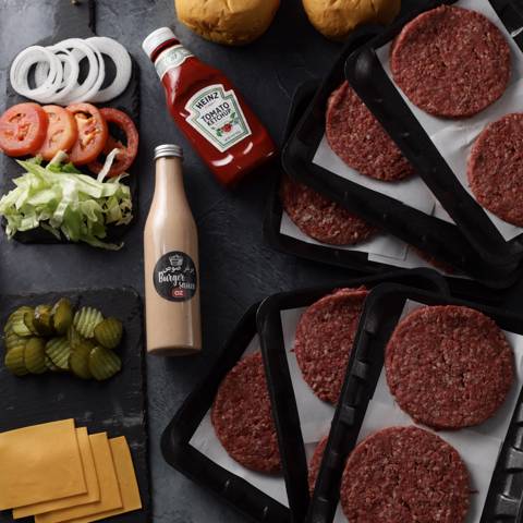 بوكس  سماش بلاك أنجوس برجر ​​(۱۲ قطعة)