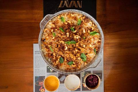 Smoked Biryani Platter
