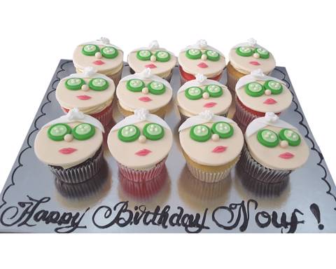 Spa Cupcakes
