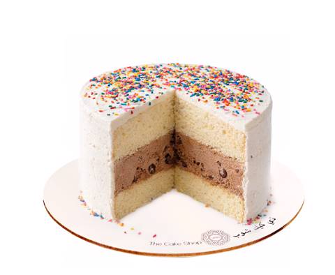 Vanilla Chocolate Ice Cream Cake